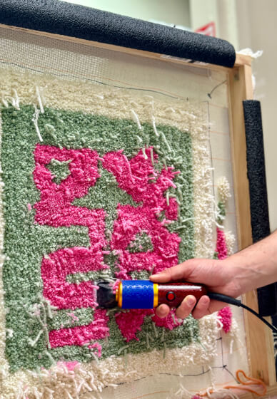 Rug Tufting Workshop 3