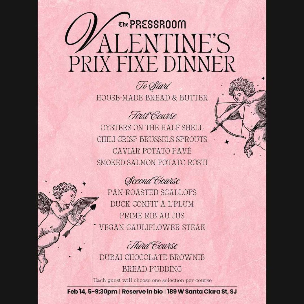 Valentine’s Day: Prix Fixe Dinner 1