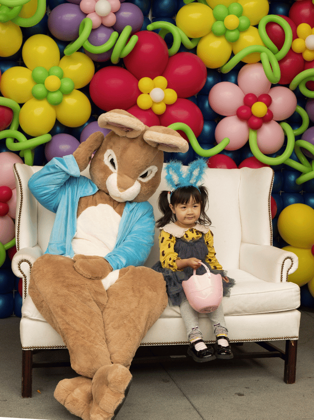 Easter Bunny at Bishop Ranch 1