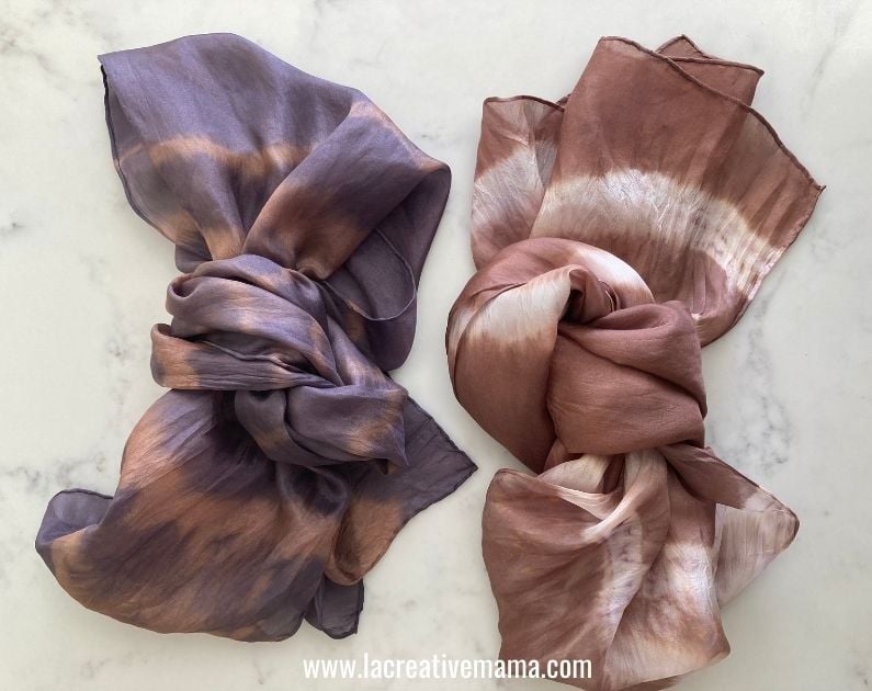 Botanical Silk Scarf Printing Workshop 2