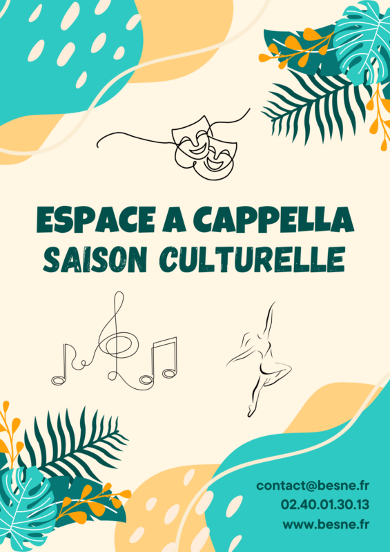 Saison culturelle de l’Espace A Cappella