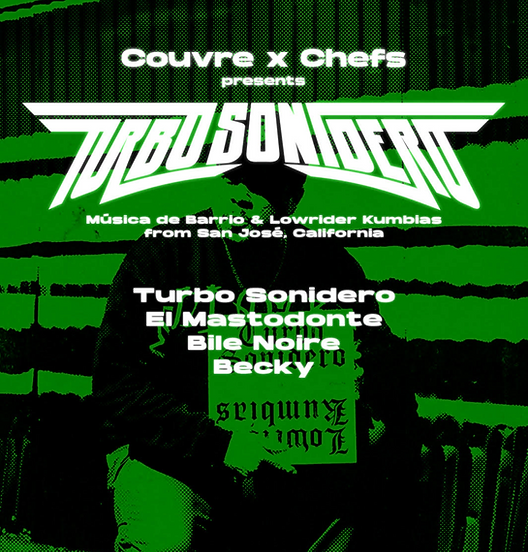 COUVRE X CHEFS / TURBO SONIDERO (club, bass, latin, cumbia) 1