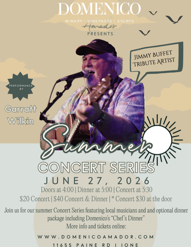 Summer Concert Series: w/Garratt Wilkin 1