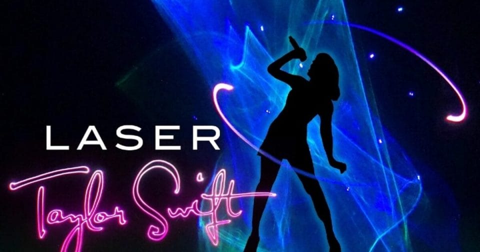 Taylor Swift Laser Show 1