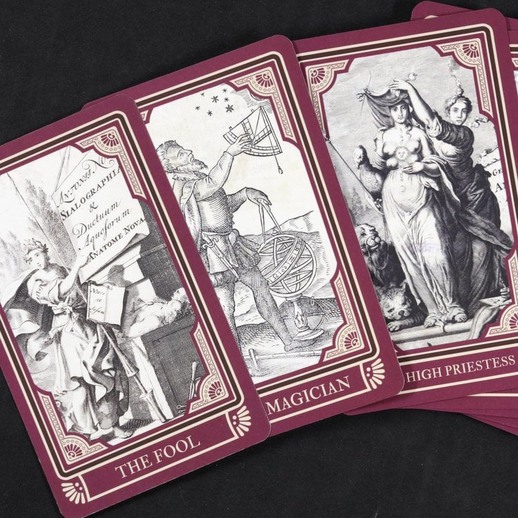The Key is in the Images—Using Rare Books to Create Tarot Cards 1