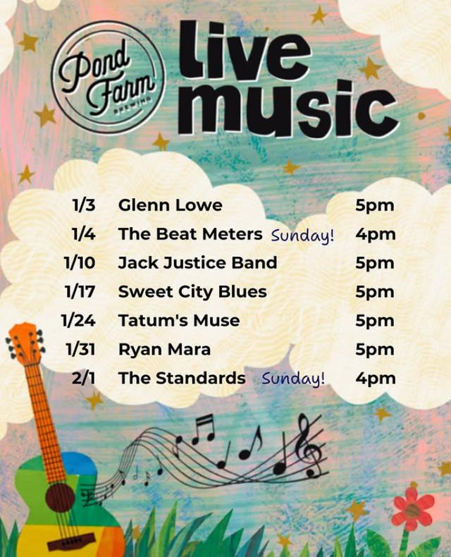 Live Music at Pond Farm Brewing 1