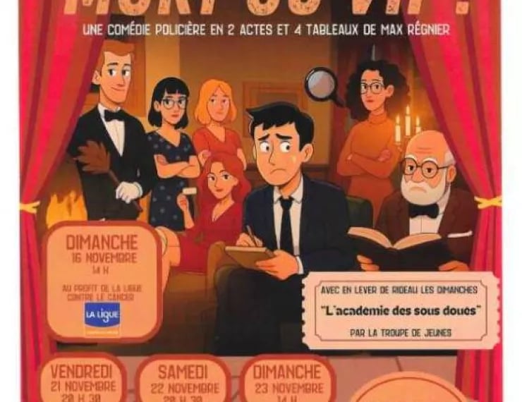 Les comédiens de Thorigny présentent : mort ou vif ! 1