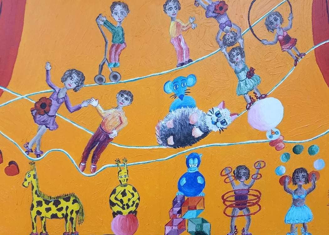 Les artistes de l'ESAT Ménilmontant s'exposent 1