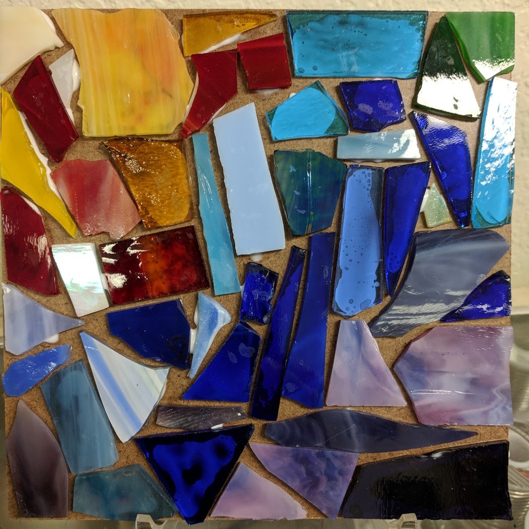 Fused Glass Flower Heart Workshop for Beginners 3
