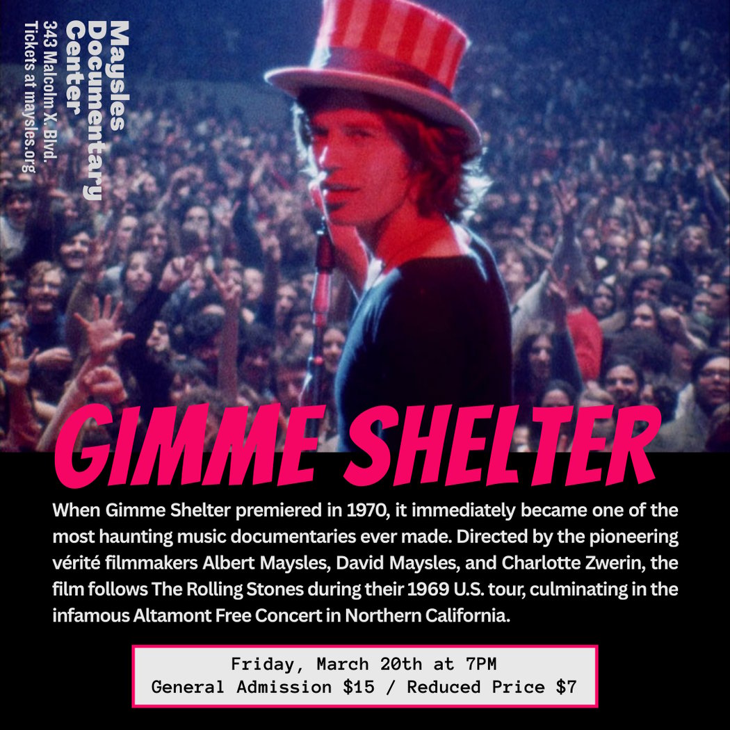 GIMME SHELTER 1
