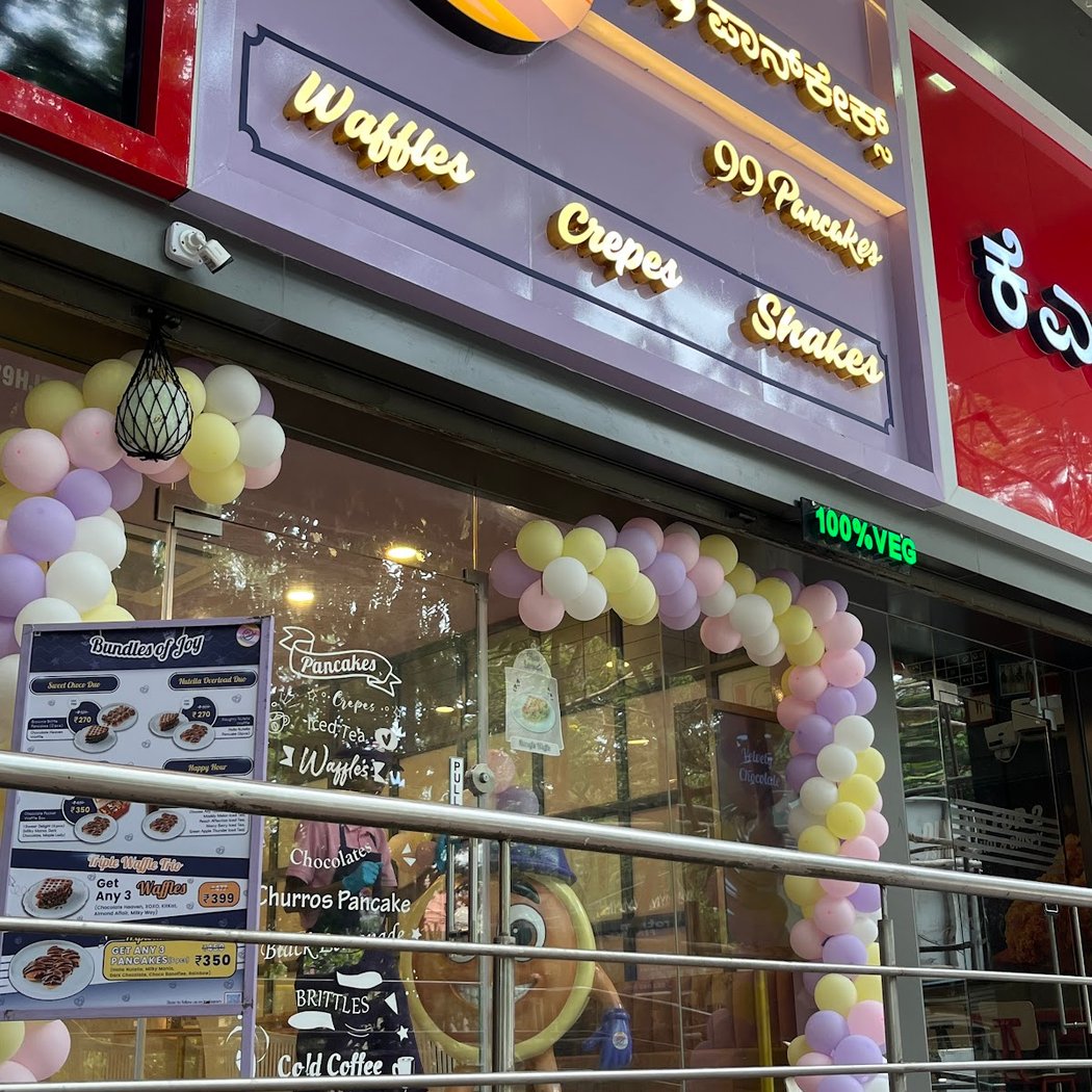 99 Pancakes in Banglore Gandhi Bazar - Mini Pancakes, Waffles, Cakes, Pastries & more 2
