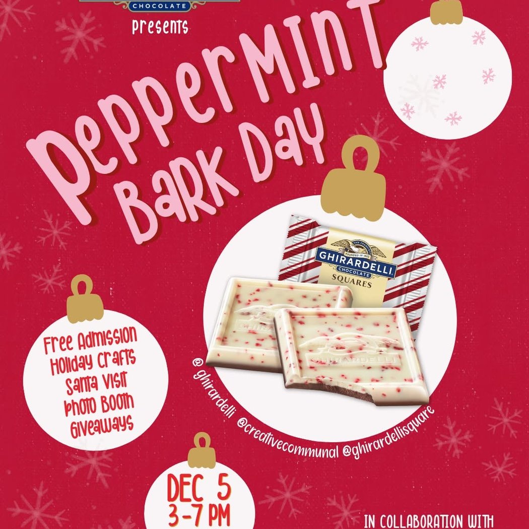 Ghirardelli Peppermint Bark Day 2025 1