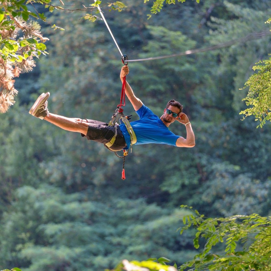 Accrobranche Parc thermal St Gervais Mont Blanc Le Fayet 1