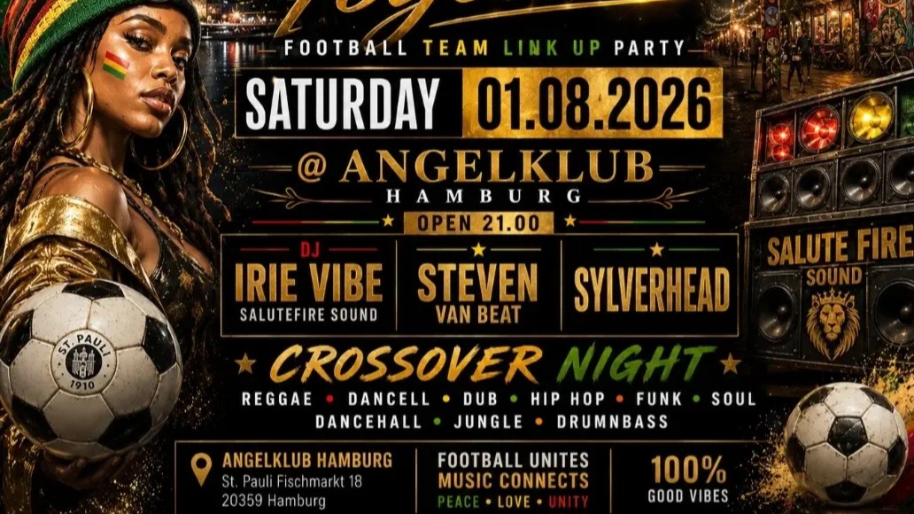 Football Team Link Up Party - Coming Together - Reaggae, Dancehall, Dub, Hip Hop, Funk, Soul, Jungle, DrumnBass 1