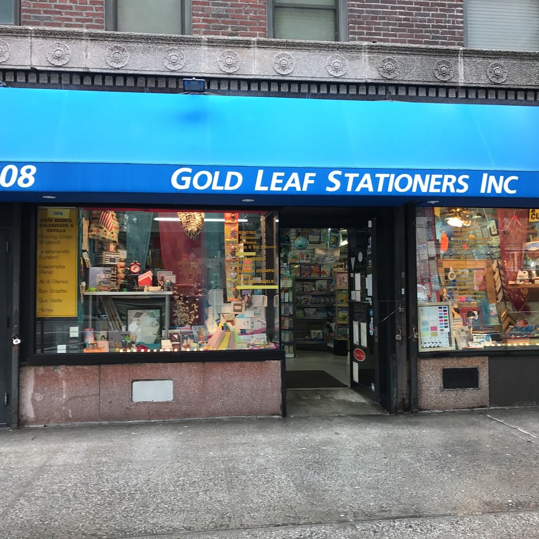 Gold Leaf Stationers 2