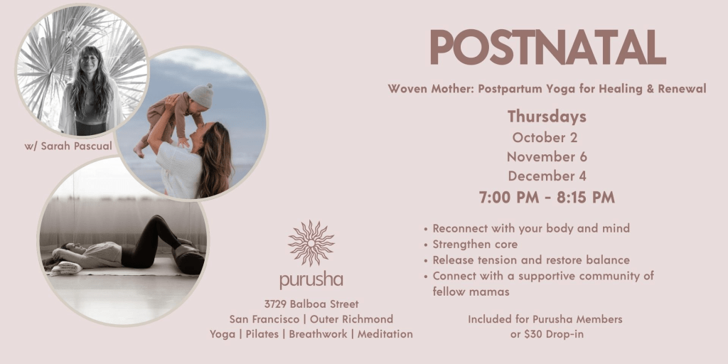 Postnatal Yoga: Woven Mother 1