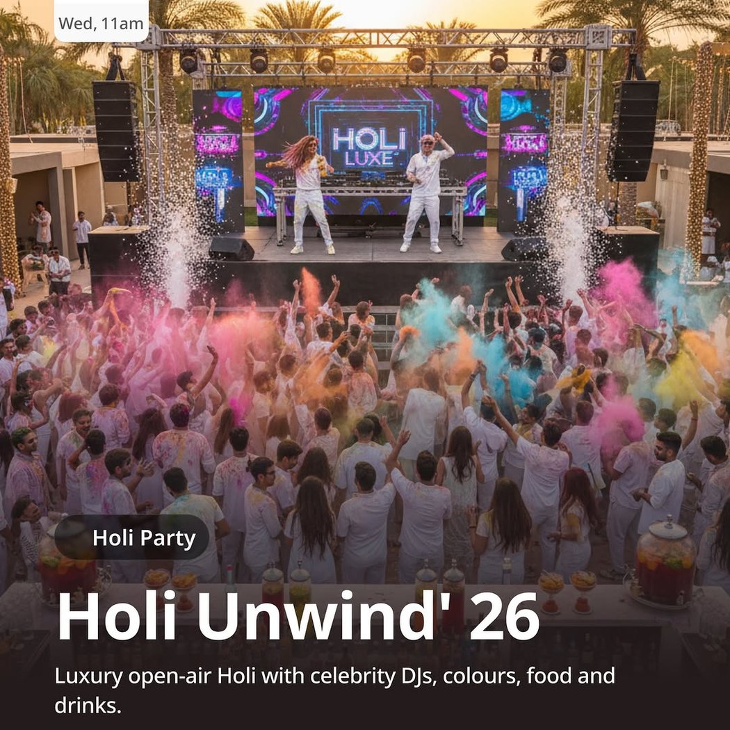 Holi Unwind' 26 1