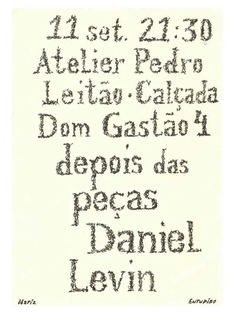 Daniel Levin e Depois das Peças 1