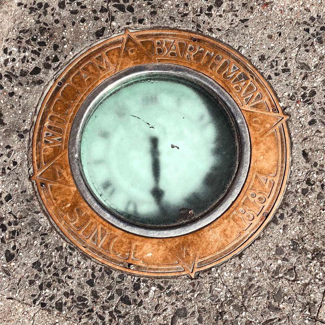 Barthman's Sidewalk Clock 3
