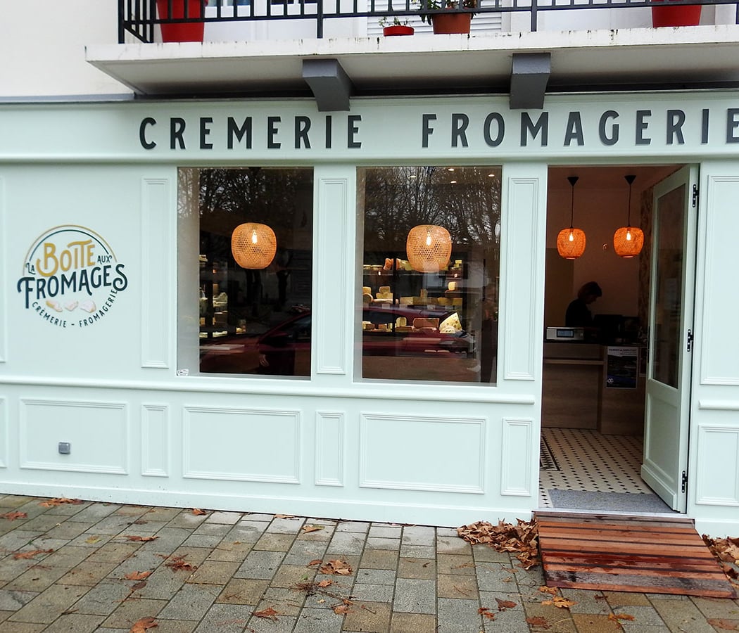 La Boîte aux Fromages - Crèmerie Fromagerie Bar à fromages Petite Epicerie fine aux Moutiers-en-Retz 2