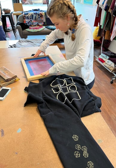 BYOT-Shirt Screen Printing Workshop 3