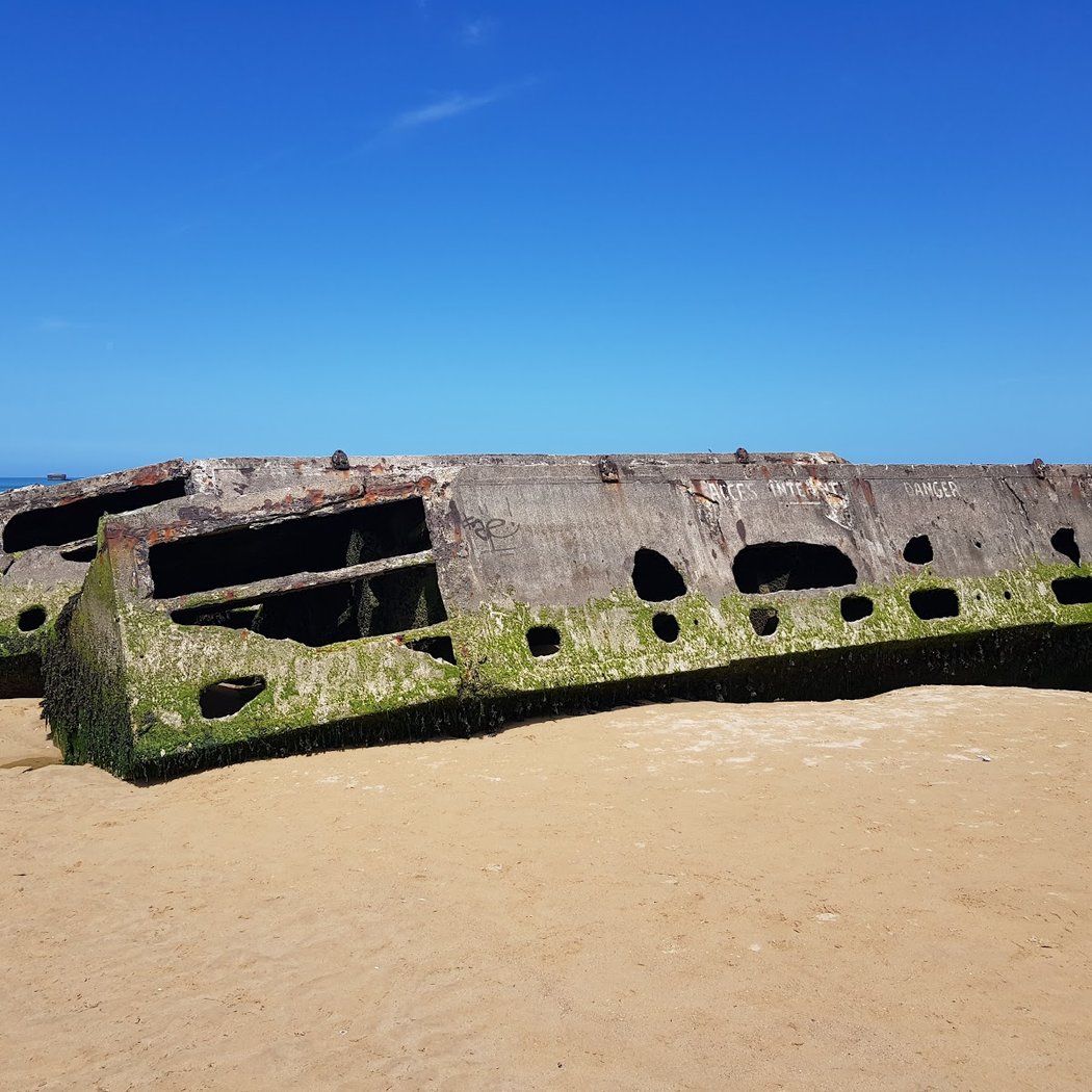 Port artificiel d'Arromanches (Mulberry) 2