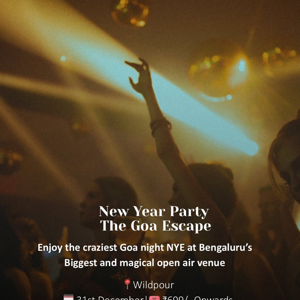 New Year Party The Goa Escape 1