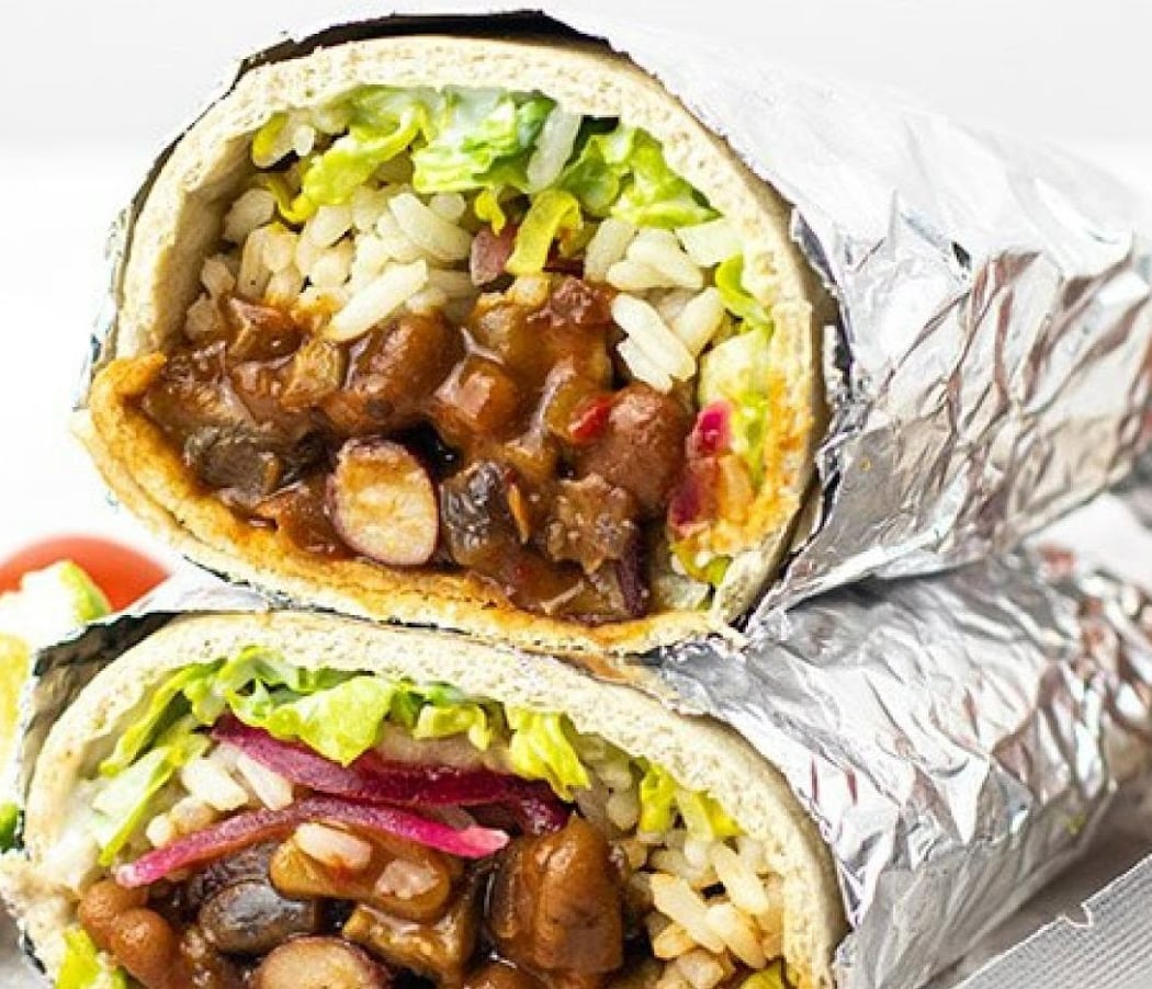 Razan's Organic Kitchen traditional and classic shawarma. 3