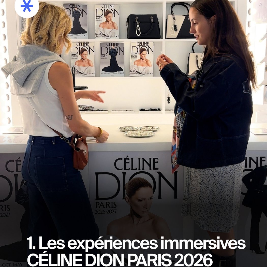 Les expériences immersives CÉLINE DION PARIS 2026