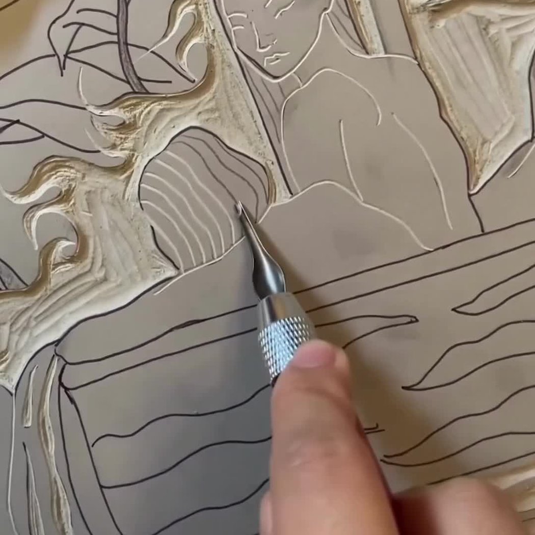 Linocut Printing