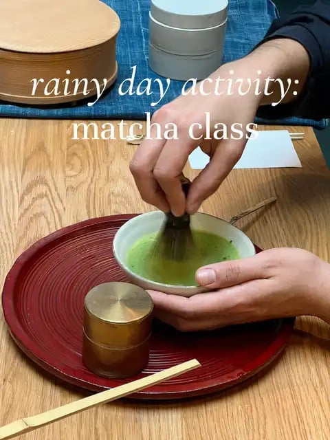 House-Milled Matcha and Wagashi Pairing class 1