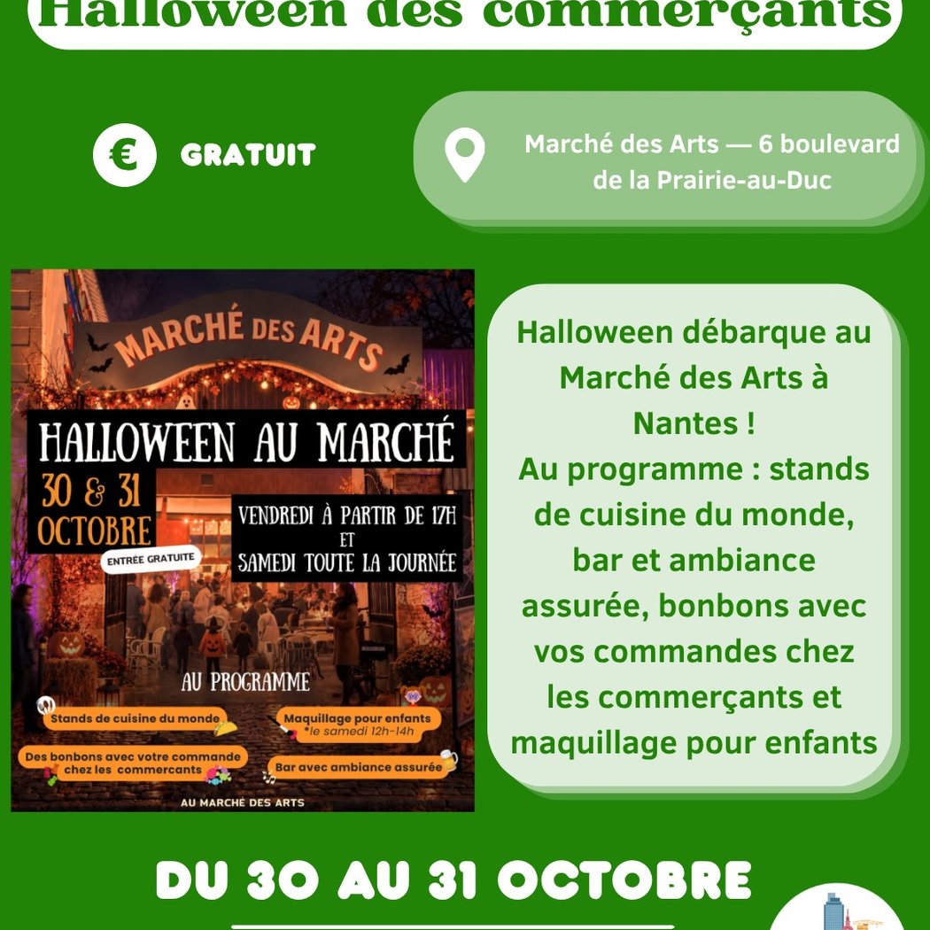 Halloween au Marché des Arts
