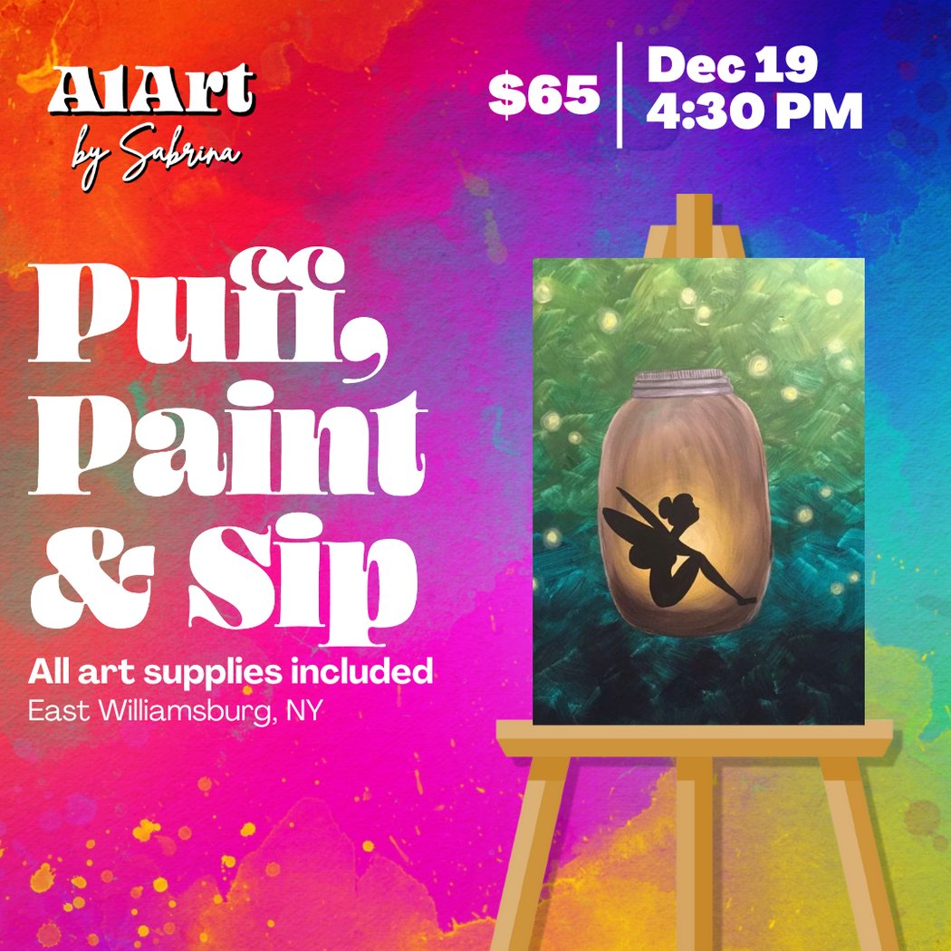 Puff, Paint and Sip Art Studio 1
