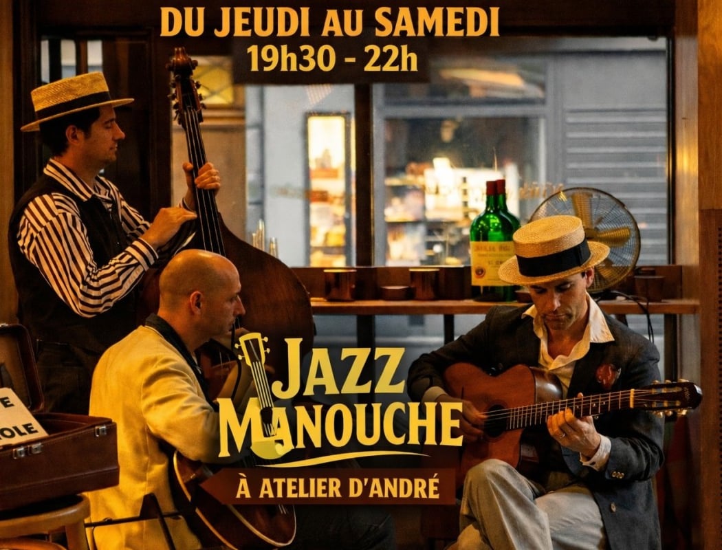 Gypsy Jazz At André’s Atelier 1