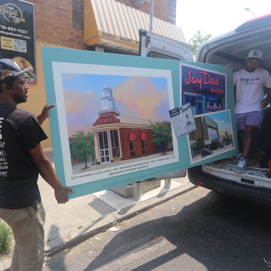 Forest Hills Mural by Richard Haas 3