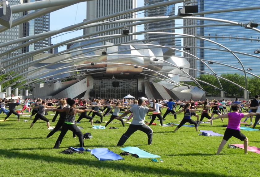 Millennium Park Summer Workouts 2