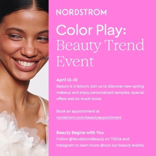 Nordstrom Color Play: Beauty Trend Event 1