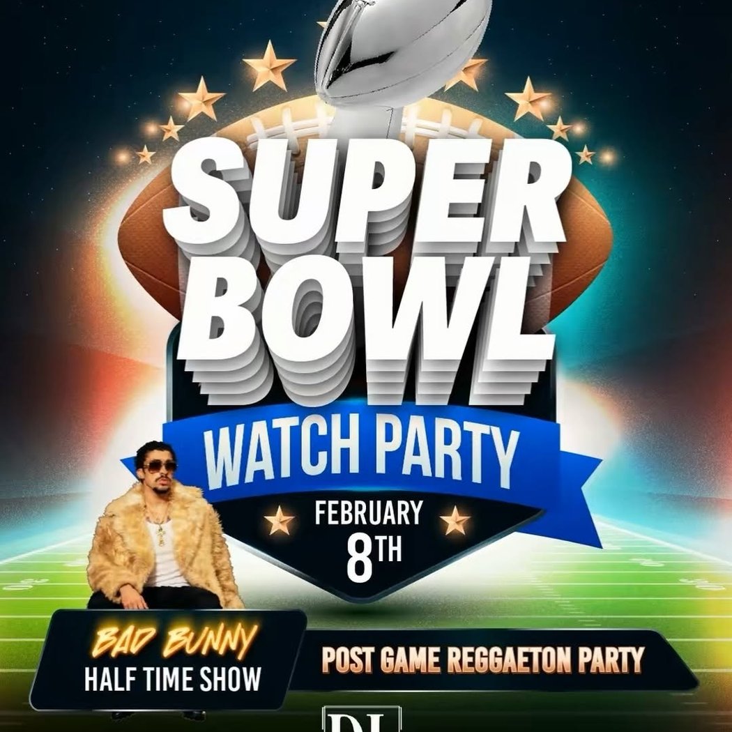 Bad Bunny Super Bowl Watch Party 1