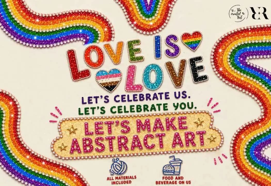LOVE IS LOVE: Celebrate with Abstract Art