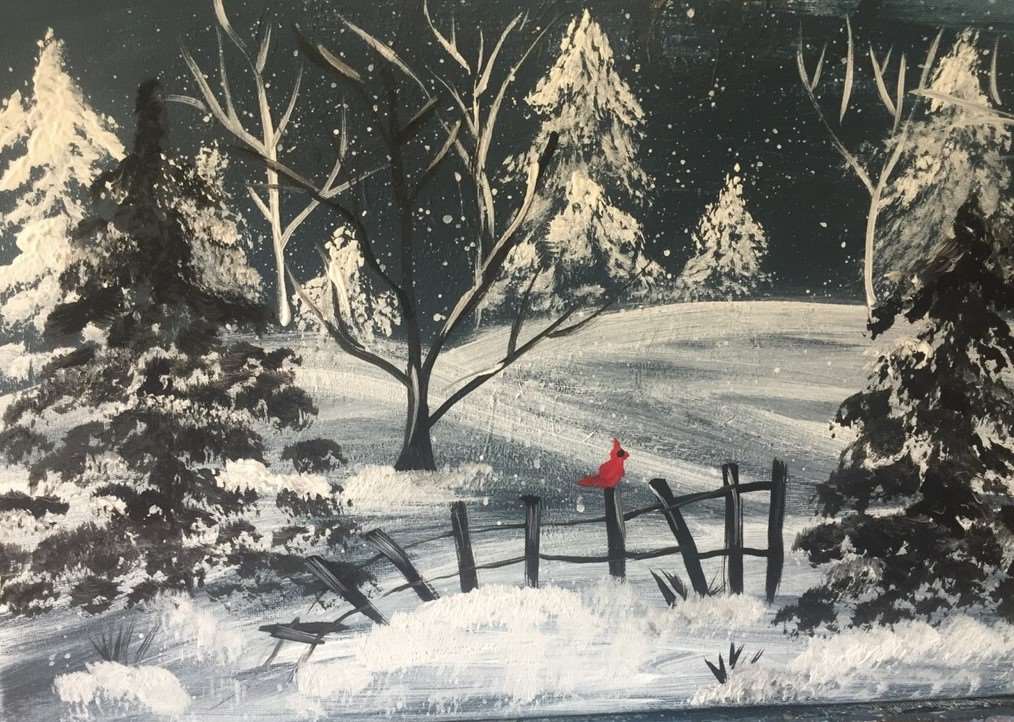 A Meadow in Winter 1