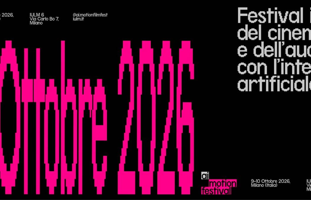 AI.motion 2026: il Festival italiano del cinema e dell’audiovisivo con l’intelligenza artificiale