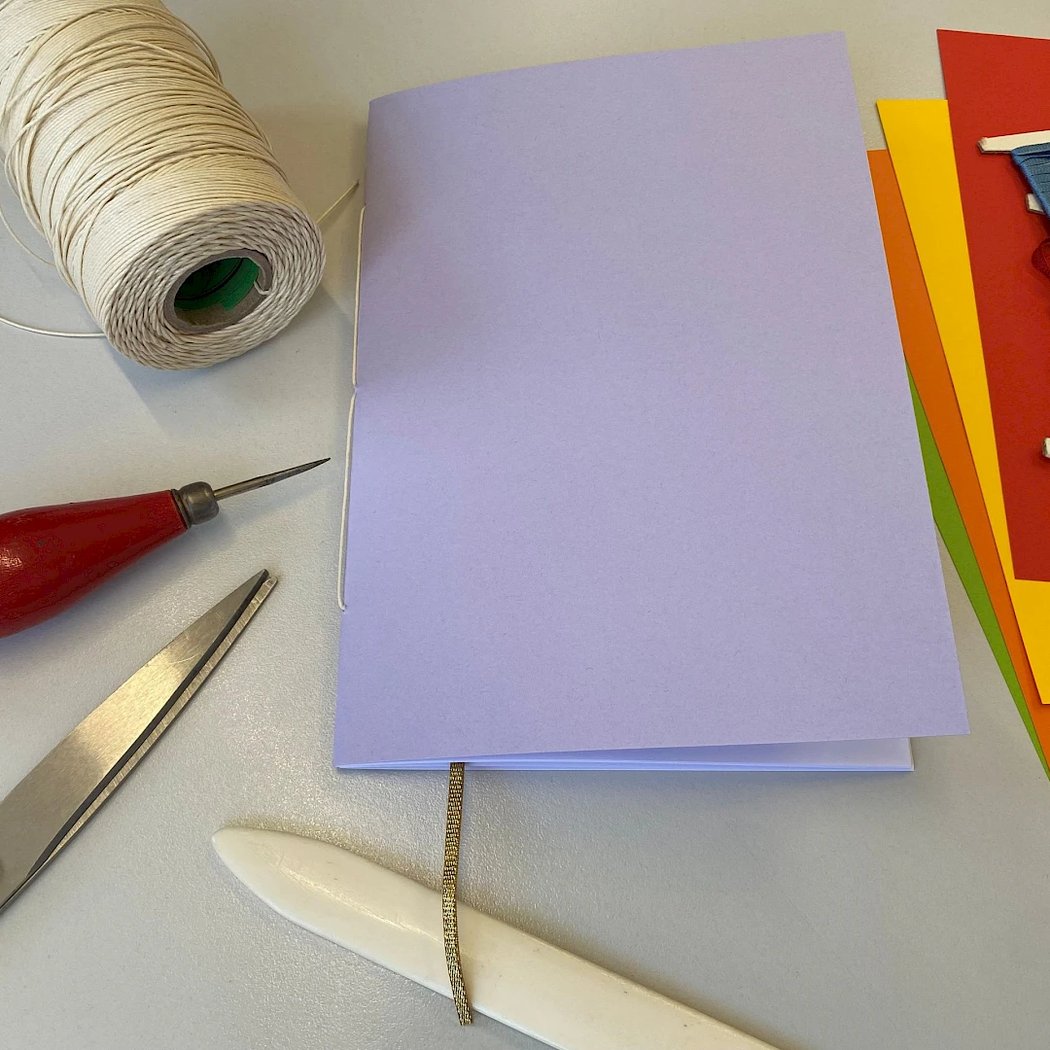 Bookbinding – design your own notebook 1