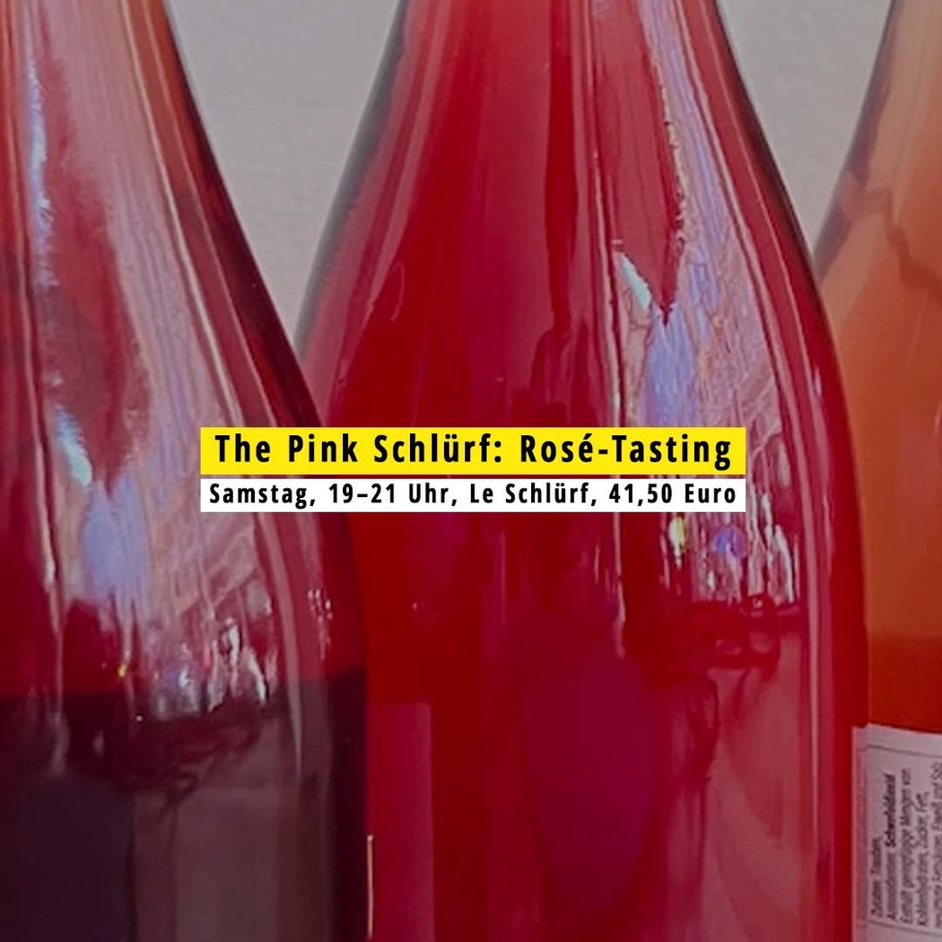 The Pink Schlüf: Rosé-Tasting 1