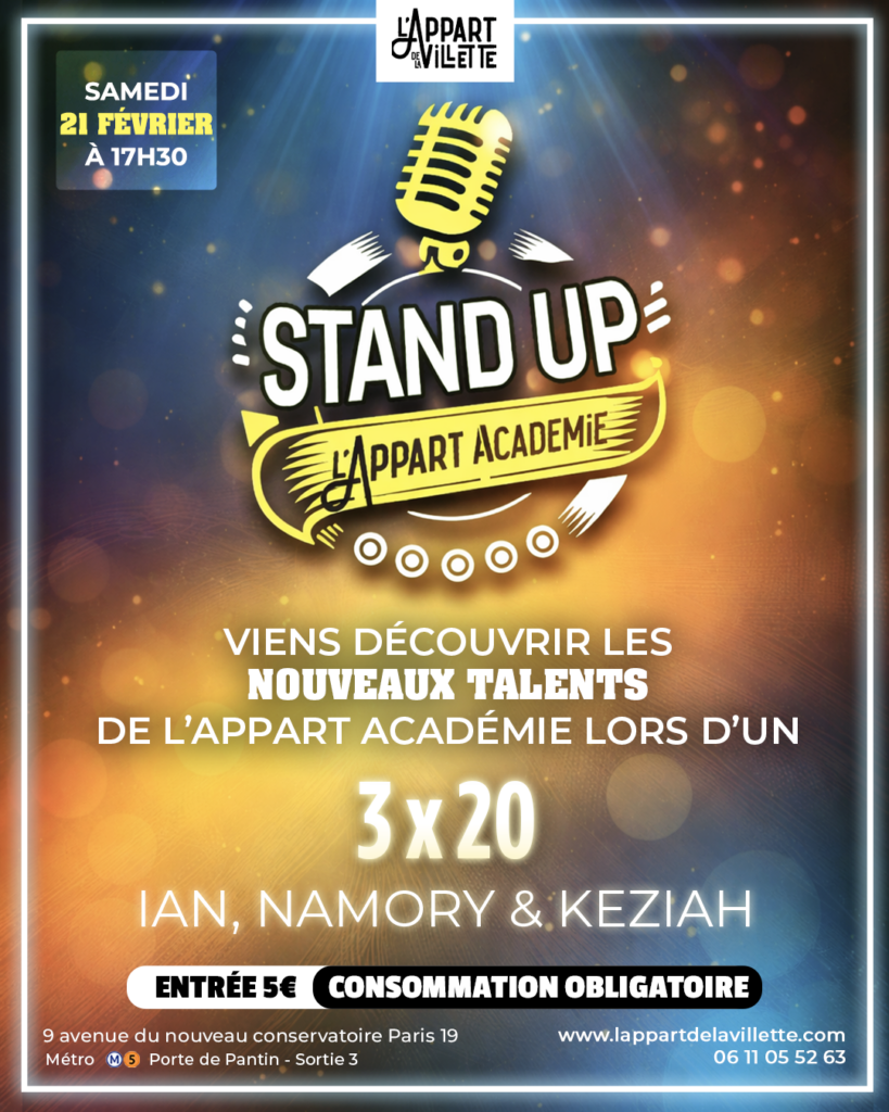 3x20 by L'APPART ACADÉMIE 1