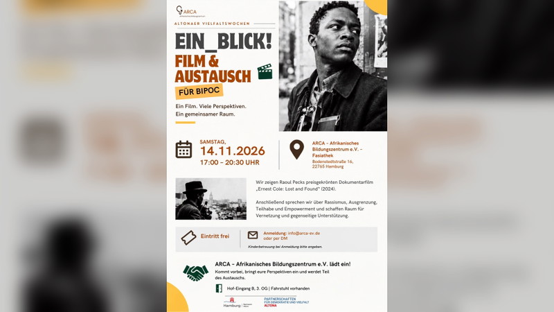Ein_Blick! Film & Austausch für BIPoC