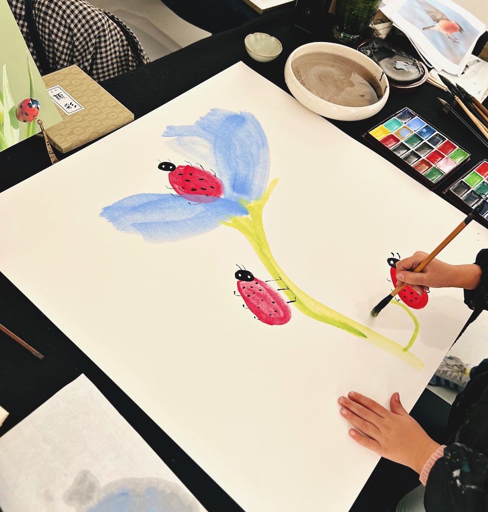 Atelier Enfant-Famille | Petit pinceau, grand pinceau 1
