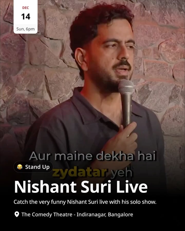 Nishant Suri Live 1