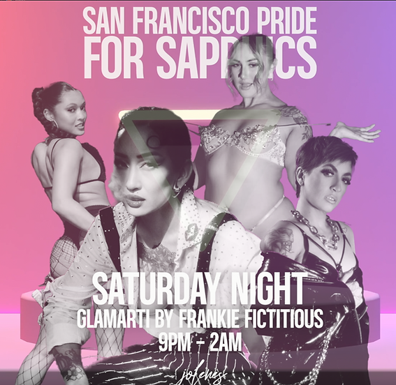 PRIDE SATURDAY: GLAMARATI 1