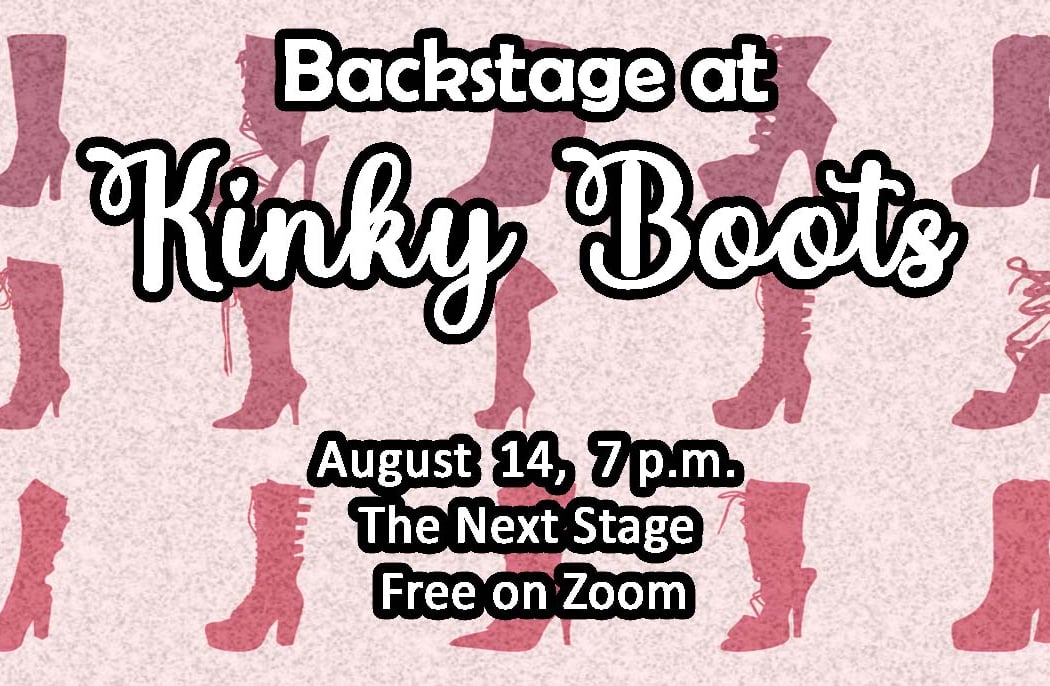 Backstage at Kinky Boots 1
