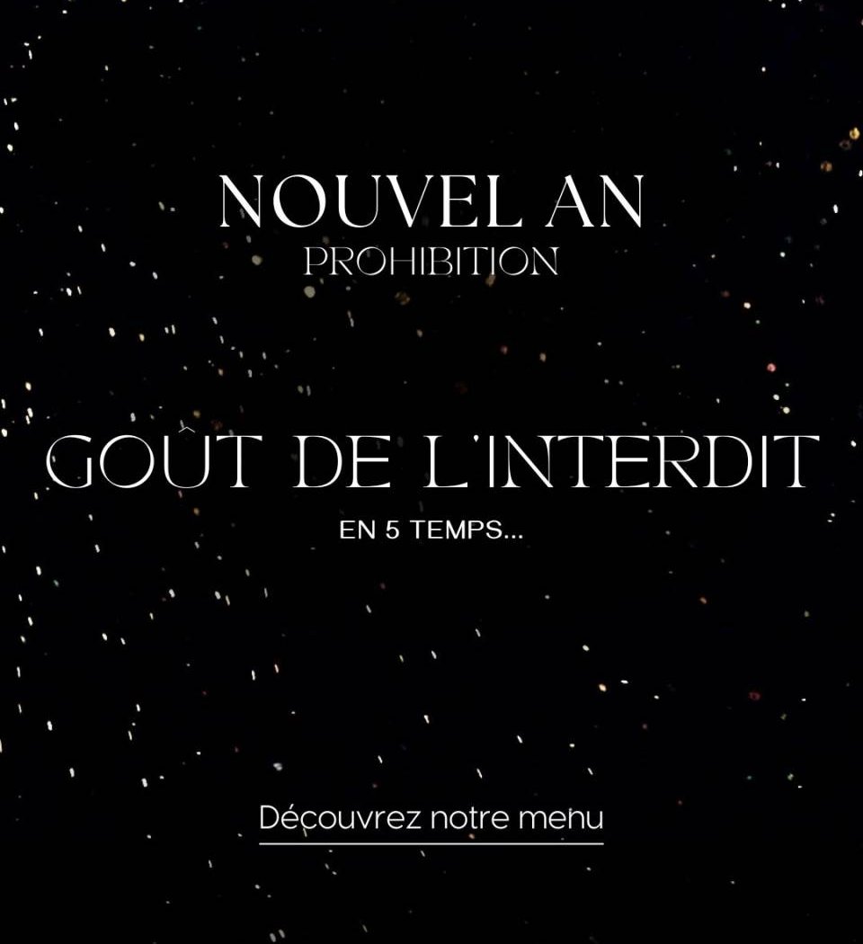 Notre menu du Nouvel An 2